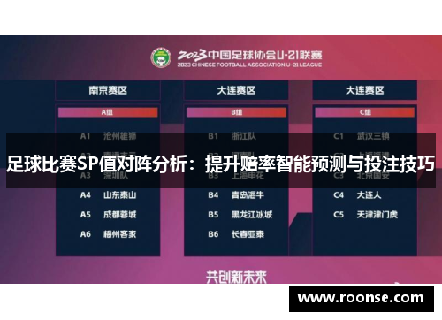 足球比赛SP值对阵分析：提升赔率智能预测与投注技巧